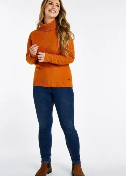 Dubarry Women's Belleek Chunky Roll Neck Sweater