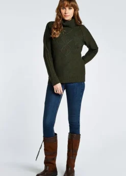 Dubarry Women's Belleek Chunky Roll Neck Sweater