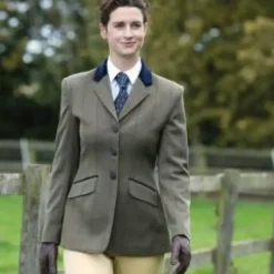 Equetech Bellingham Deluxe Stretch Tweed Riding Jacket