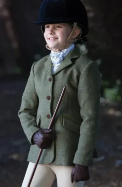 Equetech Childs Claydon Tweed Riding Jacket
