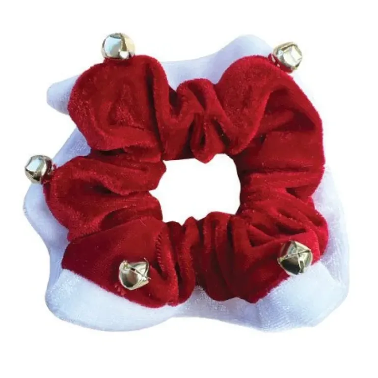 Equetech Christmas Bells Hair Scrunchie