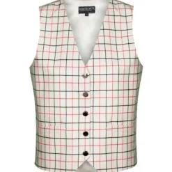 Equetech Classic Tattersall Check Waistcoat