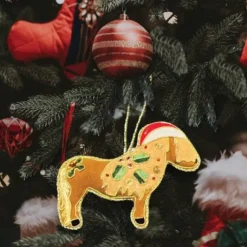 Equetech Equine Embroidered Christmas Decoration