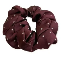 Equetech Hair Scrunchie Polka Dot
