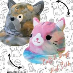 Equetech Reversible Cat/Dog Hat Silk