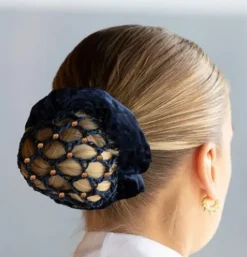 Equetech Rose Gold Bun Net
