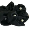 Equetech Satin Pearl Hair Scrunchie