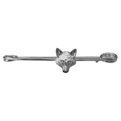 Equetech Traditional Fox Head Stock Pin