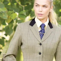 Equetech Women's Foxbury Deluxe Tweed Riding Jacket