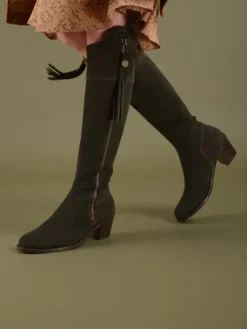 Fairfax & Favor Heeled Suede Regina Regular Fit AW24