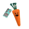 Green & Wild's Candice the Carrot Eco Dog Toy
