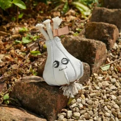 Green & Wild's Gary The Garlic Eco Dog Toy