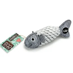 Green & Wild's Roger the Ropefish Eco Dog Toy