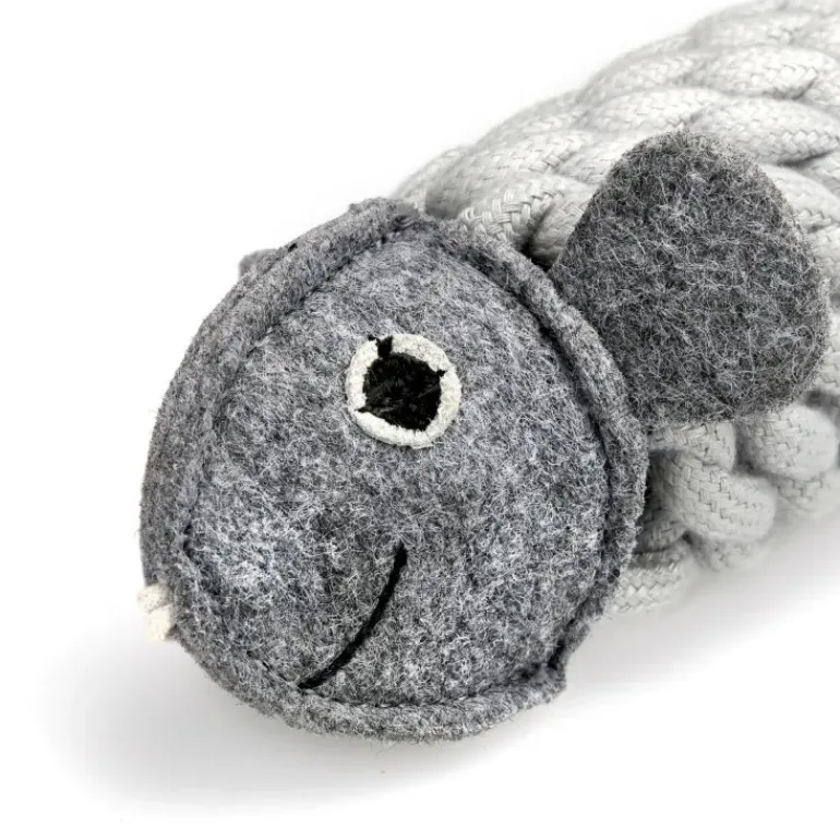 Green & Wild's Roger the Ropefish Eco Dog Toy