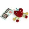 Green & Wilds Steve the Strawberry Dog Toy