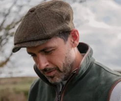 Hicks & Brown Felsham Tweed Baker Boy Cap