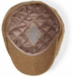 Hicks & Brown Felsham Tweed Baker Boy Cap