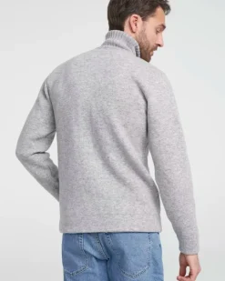 Holebrook Mans Zip Windproof Jumper
