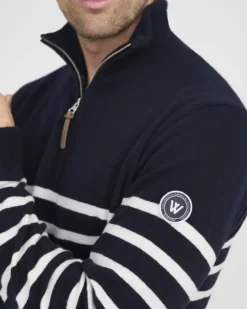 Holebrook Sweden Men's Stellan T-Neck Windproof Sweater