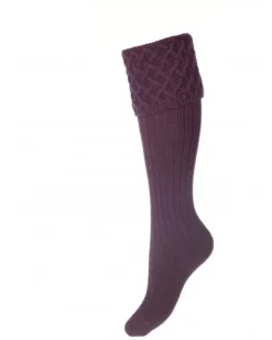 House Of Cheviot Lady Rannoch Sock Thistle