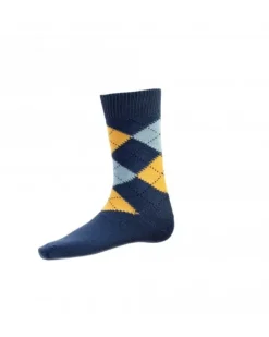 House Of Cheviot Men's Argyle Short Sock