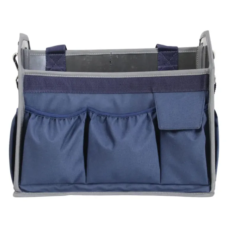 Hy Equestrian Accessories Grooming Bag Navy/Grey One Size