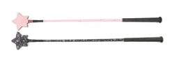 HY Equestrian Glitter Star Riding Whip