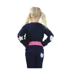 Hy Equestrian Kids I Love My Pony Collection Long Sleeve T-Shirt Navy