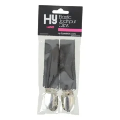 HY Jodhpur Clips Elastic Black
