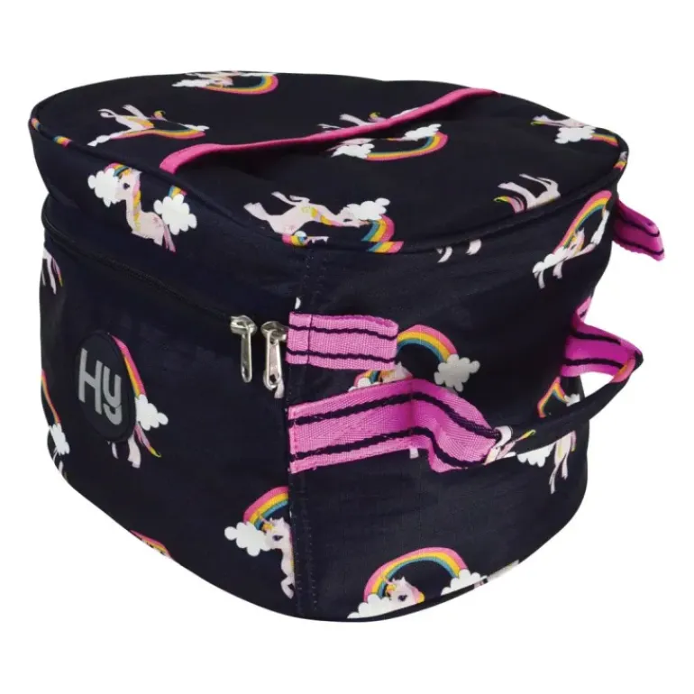 Hy Unicorn Hat Bag Navy/Candy Pink