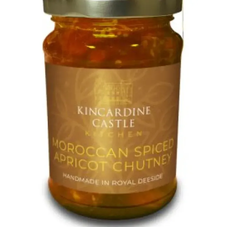 Kincardine Castle Kitchen Moroccan Spiced Apricot Chutney