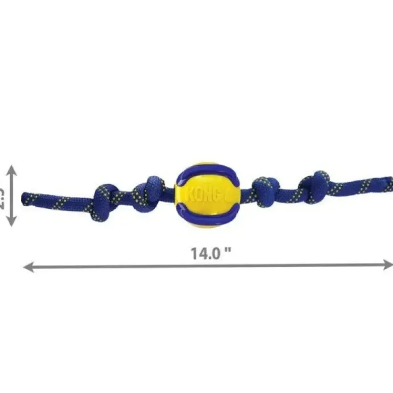 Kong Jaxx Brights Ball Rope Assorted Colours