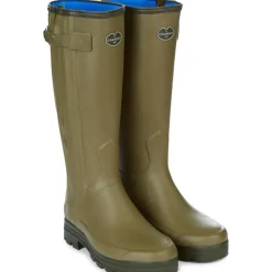 Le Chameau Men's Chasseur Neoprene Lined Full Zip Wellington Boots