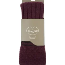 Le Chameau Tall Boot Socks Cherry