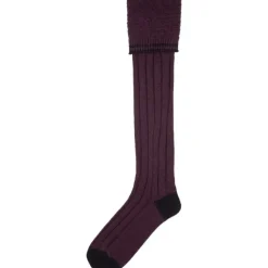 Le Chameau Tall Boot Socks Cherry