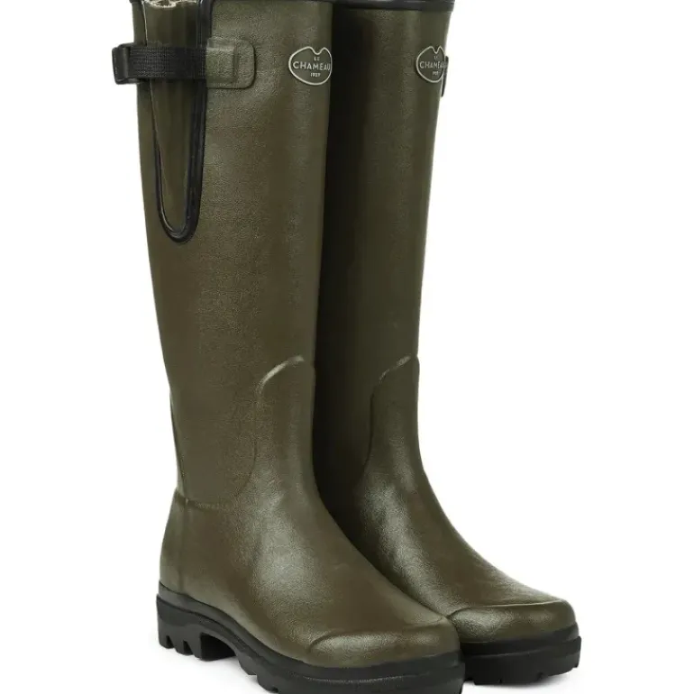 Le Chameau Women's Vierzon Jersey Lined Wellington Boots
