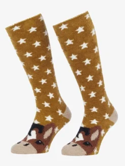 LeMieux Fluffy Character Socks AW24