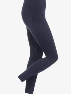 LeMieux Full Grip Brushed Pull On Riding Tights