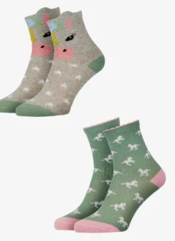 LeMieux Mini Character Socks 2 Pack