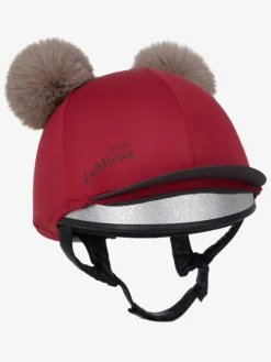 LeMieux Mini Double Pom Pom Hat Silk AW24