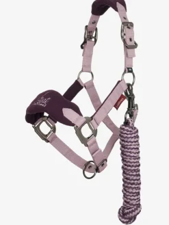 LeMieux Mini Vogue Fleece Headcollar and Rope
