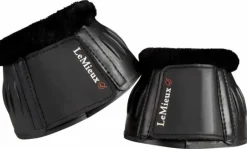 LeMieux ProSport Rubber Bell Boots with Fleece