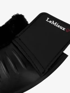 LeMieux ProSport Rubber Bell Boots with Fleece