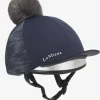 LeMieux Reflective Pom Pom Hat Silk