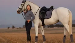 LeMieux Suede Dressage Square SS24