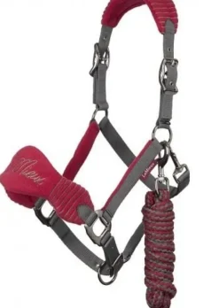 LeMieux Vogue Fleece Headcollar & Rope