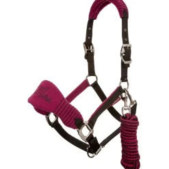 LeMieux Vogue Fleece Headcollar & Rope