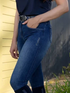 LeMieux Women's Anneka Denim Breech