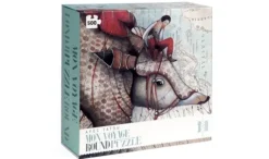 Londji Avec Tatou Round Puzzle