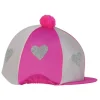 Love Heart Glitter Hat Cover by Little Rider